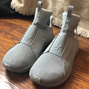 Puma slip on sneakers